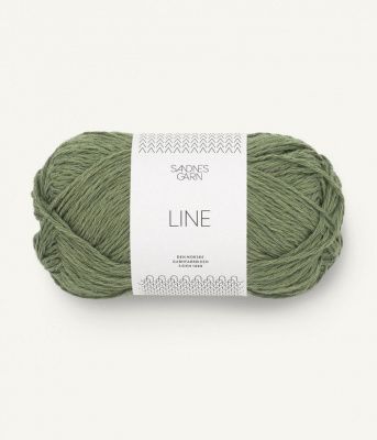 Sandnes Garn Line (9062 Perlegra) 53% хлопок, 33% вискоза, 14% лен 50 гр/110 м